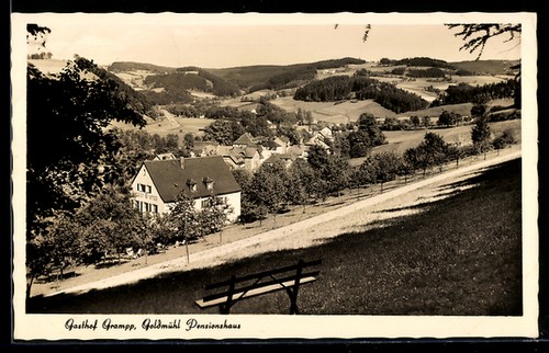 Carte postale goldmühl bad - postale, /