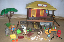 LOT FIGURINE ACCESSOIRE PLAYMOBIL PERSONNAGE FERME DE LA SAVANE ANIMAUX