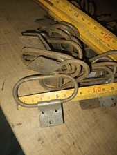 2 poignées anneaux fer tirette rallonge table Poignée Malle 