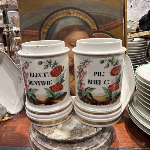 Anciens pots pharmacie - anciens, a