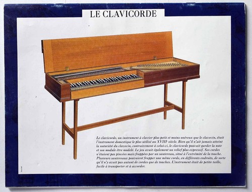 Clavicorde tiré 65 - tiré, n°65-