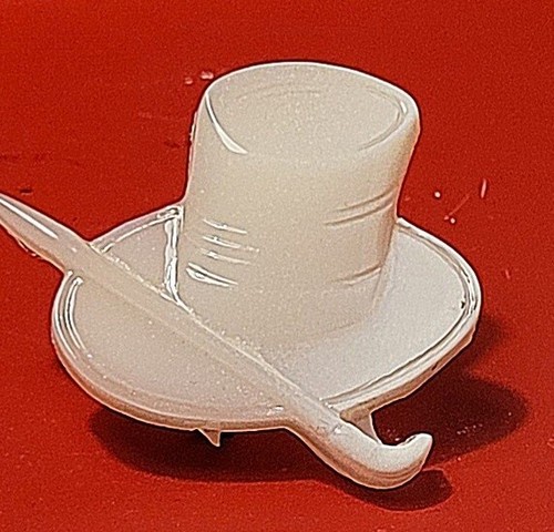 Ancien bijou broche chapeau - ancien,