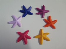 6 étoiles de mer couleur océan sirène PLAYMOBIL 4073 4557 4817 5002 5028 7233