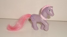 Figurine figur mini poney pony violet étoiles