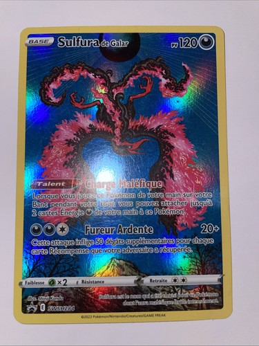 Carte pokémon sulfura - pokémon, swsh