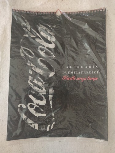 Calendrier coca cola année - calendrier,