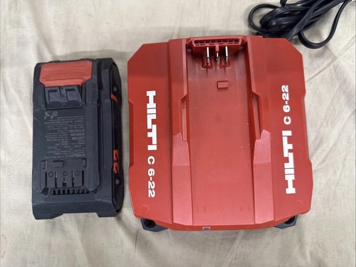 Hilti battery charger - 6-22,