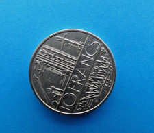 piece 10 Francs  rayonnement