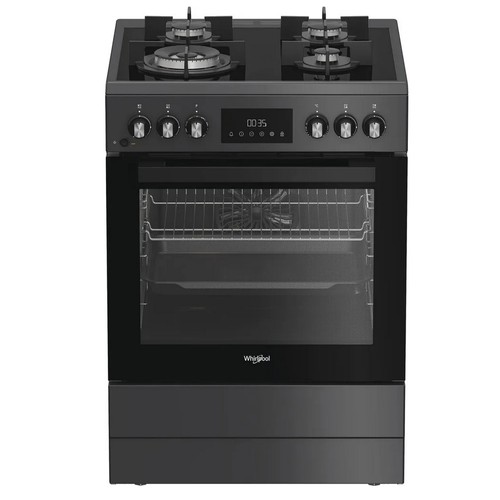 Whirlpool cuisinière gaz - gaz, 72l