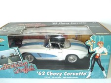 CHEVY CORVETTE 1962 AMERICAN GRAFFITI ERTL 1:18 