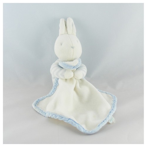 Doudou lapin bleu son - doudou,