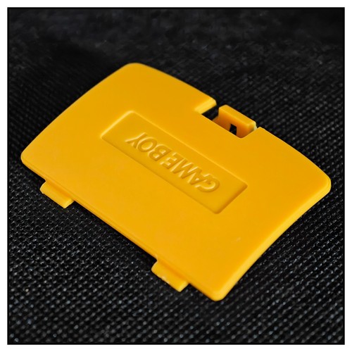 Cache pile jaune pour game - game, boy