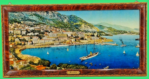 Cadre photo colorisé 1940 - cadre,