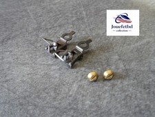 JOUEF HO 1/87 2 attaches à boucles métal avec leurs vis de fixation