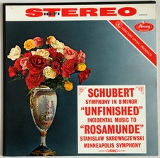 Mercury Living Presence SR90218 SCHUBERT Symphony Unfinish SKROWACZEWSKI LP