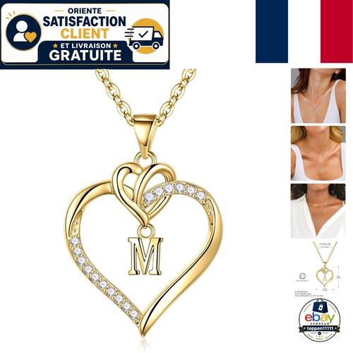 Bijoux femme collier coeur - femme:,