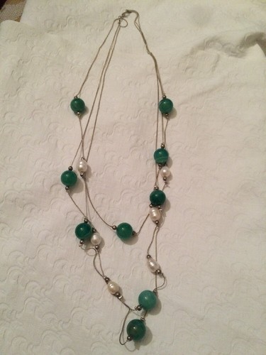 Collana tono argento con - tono,