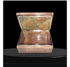 Boite en marbre onyx vintage