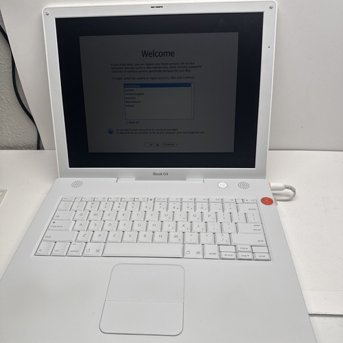 Apple ibook with power - g4,