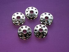 5 Métal Bobines pour Singer Poids Plume 221K 222K & 301 #45785 (373)