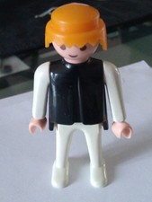 PLAYMOBIL HOMME NOIR ET BLANC