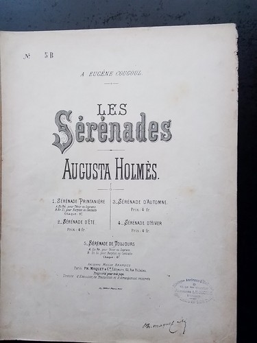 Partition ancienne piano - ancienne, &