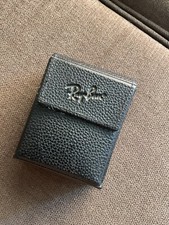 RAY-BAN: ÉTUI POUR ACCESSOIRES DIVERS, CUIR GRAINÉ