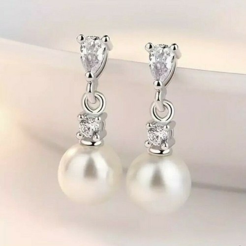Boucles oreilles perles avec - d'oreilles,