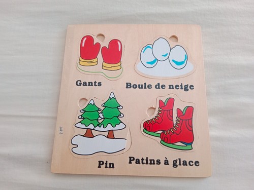 Puzzle bois tres bon - ,