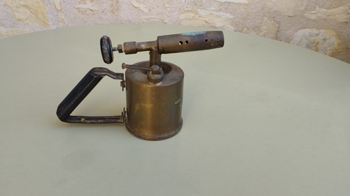 Ancienne lampe souder - ancienne,