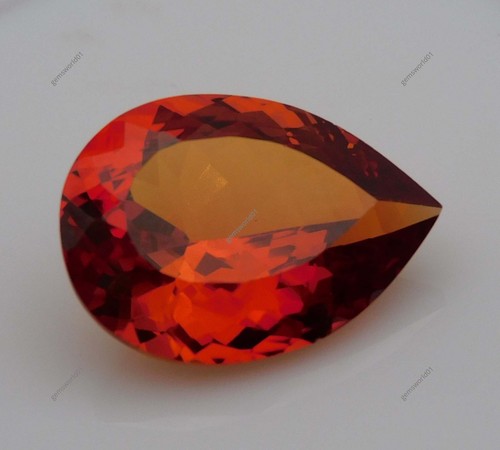 Saphir orange naturel ct - saphir,