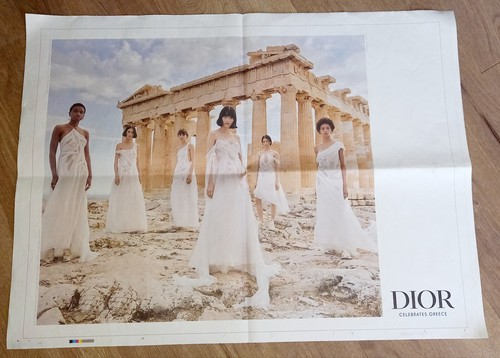 Affiche dior celebrates greece - affiche,