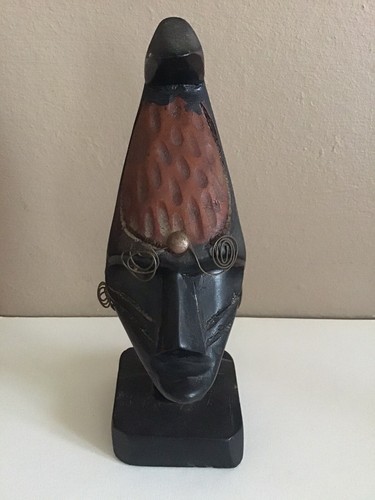 Tete africaine bois - africaine, en