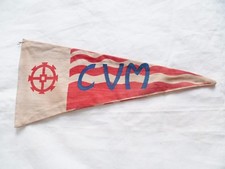 Ancien Fanion ALSACE CVM TOURISME Voiture / Vespa camping car