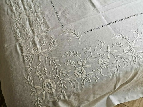 Riche couvre lit - en, lin