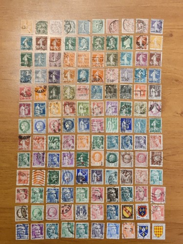 220 timbres france - timbres,