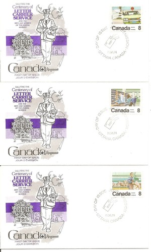 Canada 634 639 centenary - sc, 634-639