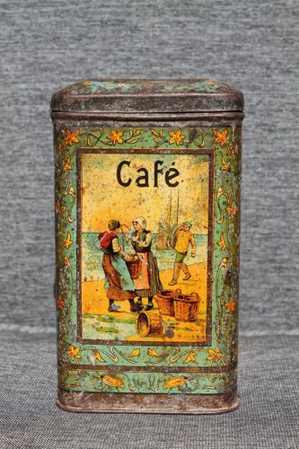 Ancienne rare boite tôle - ancienne,