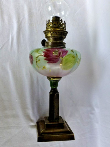 Lampe pétrole ancienne - pétrole, ,