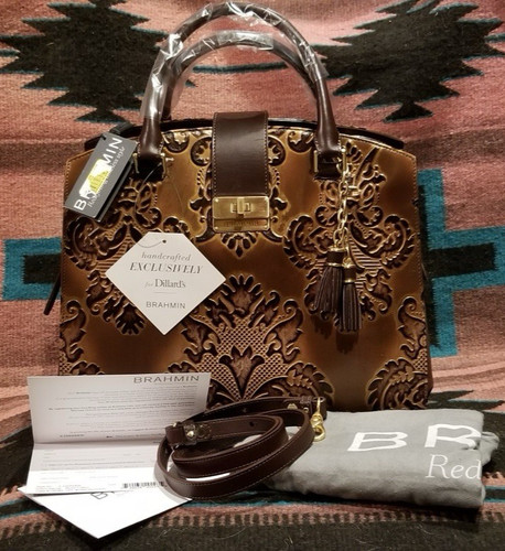 Brahmin oxford satchel brown - brahmin,