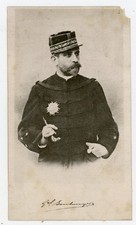 PHOTO, le Général Boulanger signature autographe