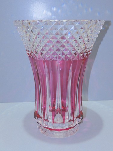 Grand vase cristal - -,