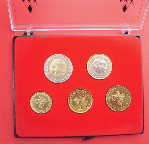 Coffret euro monaco 2002 - euro,