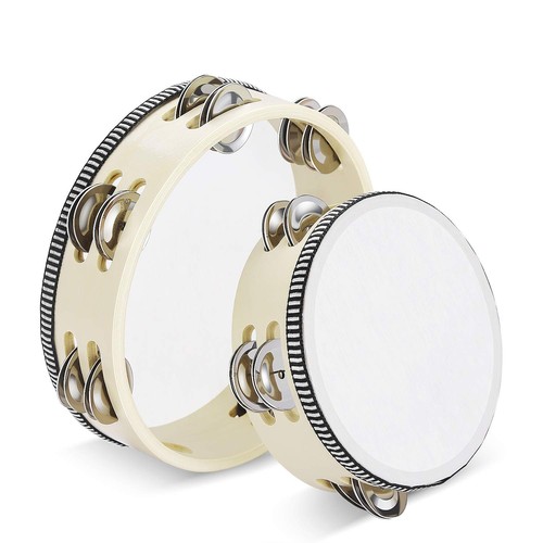 Lot tambourins main - main, en