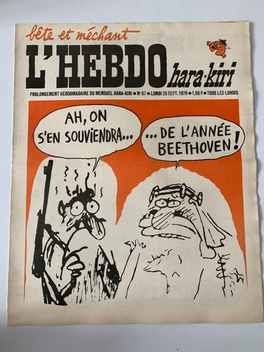 Hara kiri hebdo du - n°87,