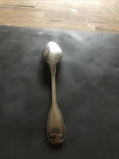 cuillère Argent ? ou métal 5 Poinçons ( Tête, 69…), 69 Grammes 21 Cms de long
