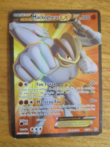 Carte pokémon rare mackogneur - carte,