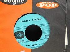 CHUBBY CHECKER PROMO JUKE BOX The slop Dancin' party SCRF 575