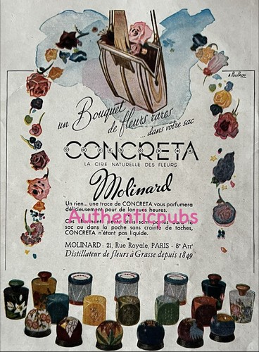 Publicite molinard parfum - publicite,