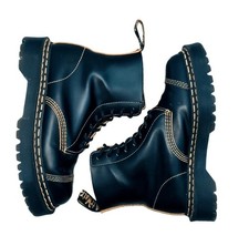 Martens platform boots - dr,